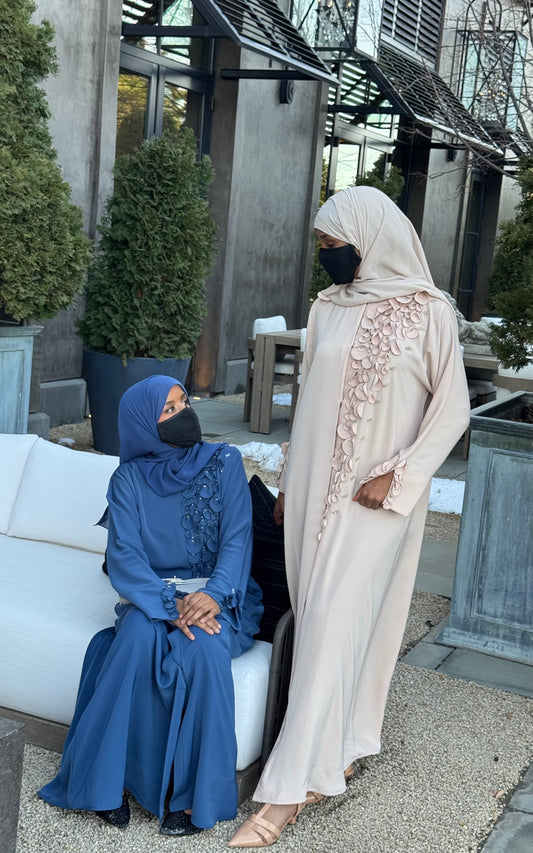 Mehreen Abaya Blue