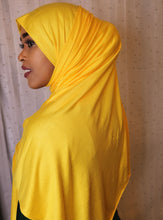 Load image into Gallery viewer, Yellow-Jersey Hijab