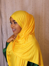 Load image into Gallery viewer, Yellow-Jersey Hijab