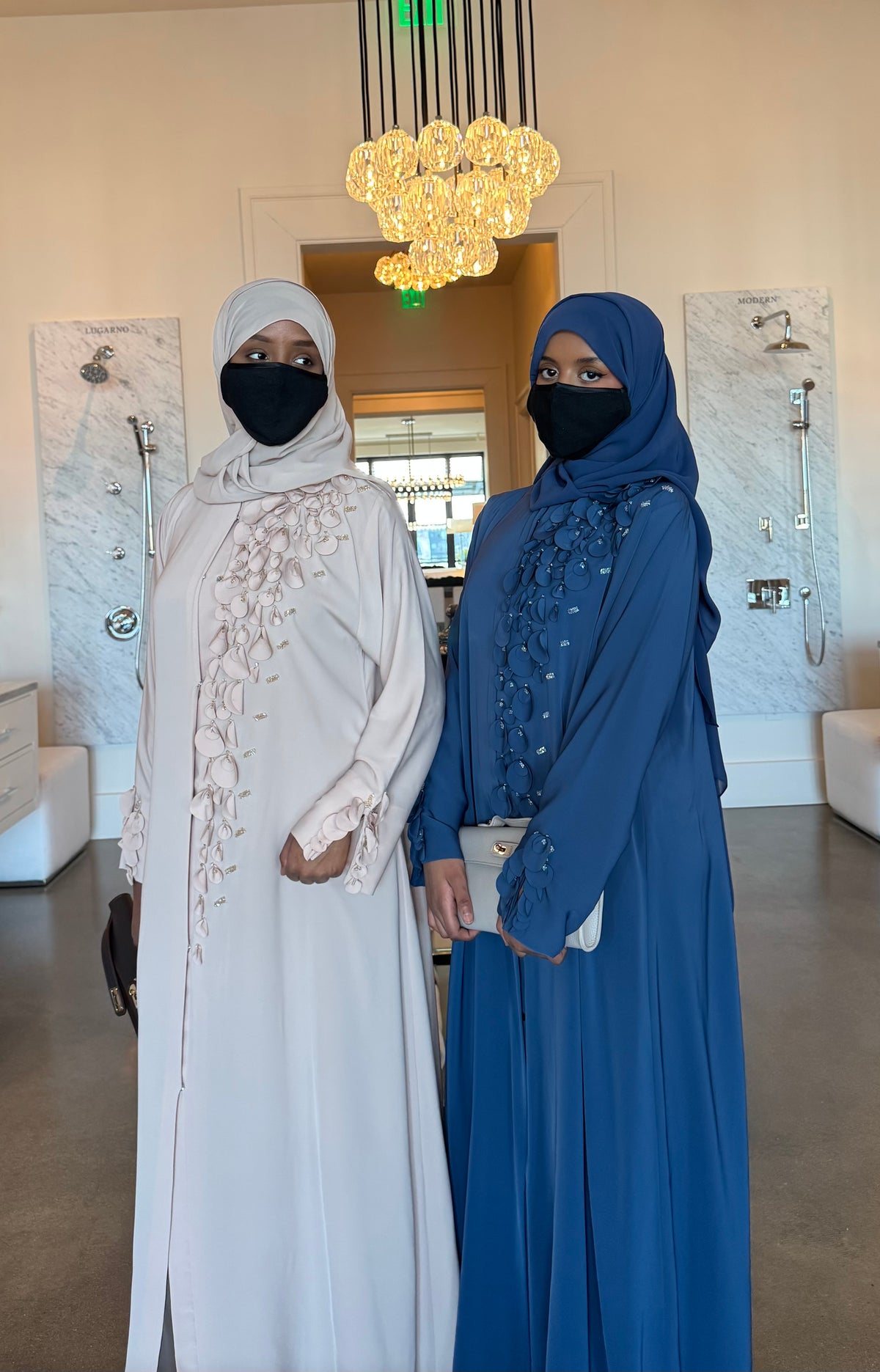 Mehreen Abaya Blue