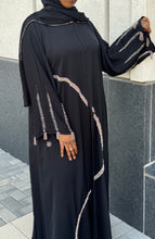 Load image into Gallery viewer, Firani Black Abaya
