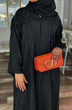 Load image into Gallery viewer, Black on Black Abaya
