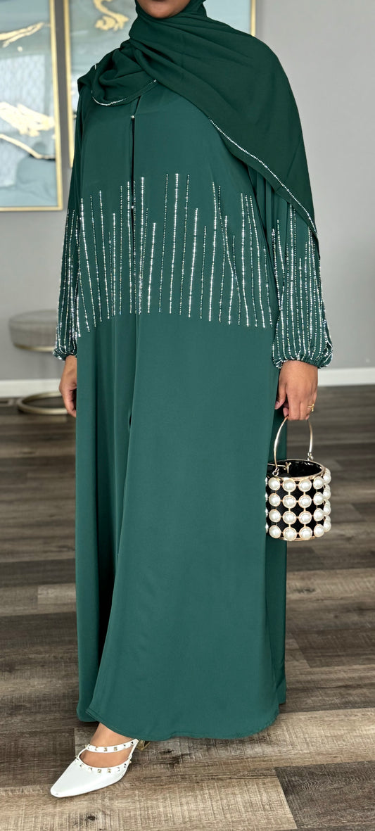 Filane Green Abaya