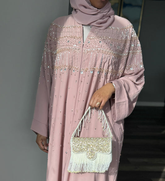 Luxury Abaya Nude