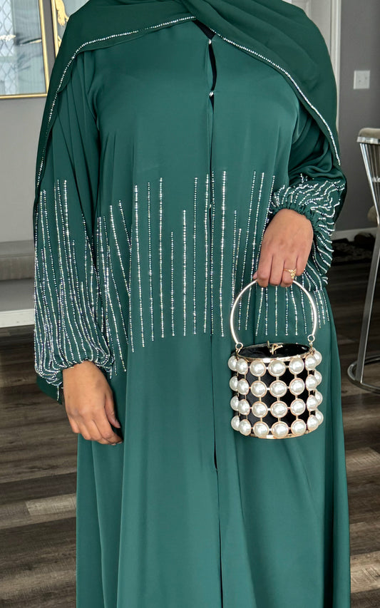 Filane Green Abaya