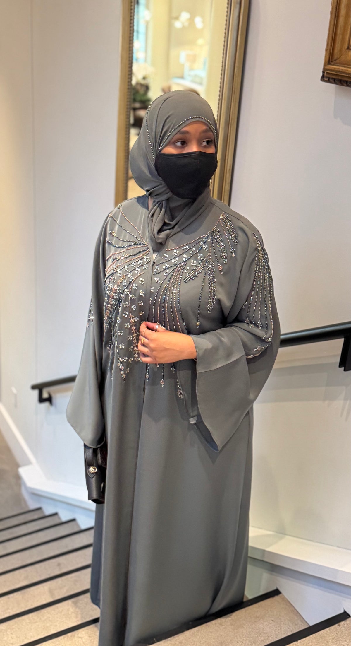 Maryam Green Abaya
