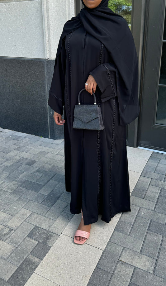 Tate Black Abaya