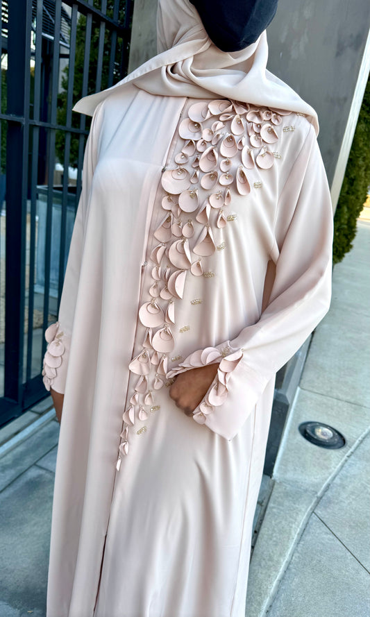 Mehreen Abaya Beige