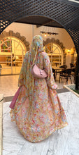 Load image into Gallery viewer, Printed Chiffon Abaya-Ruhani
