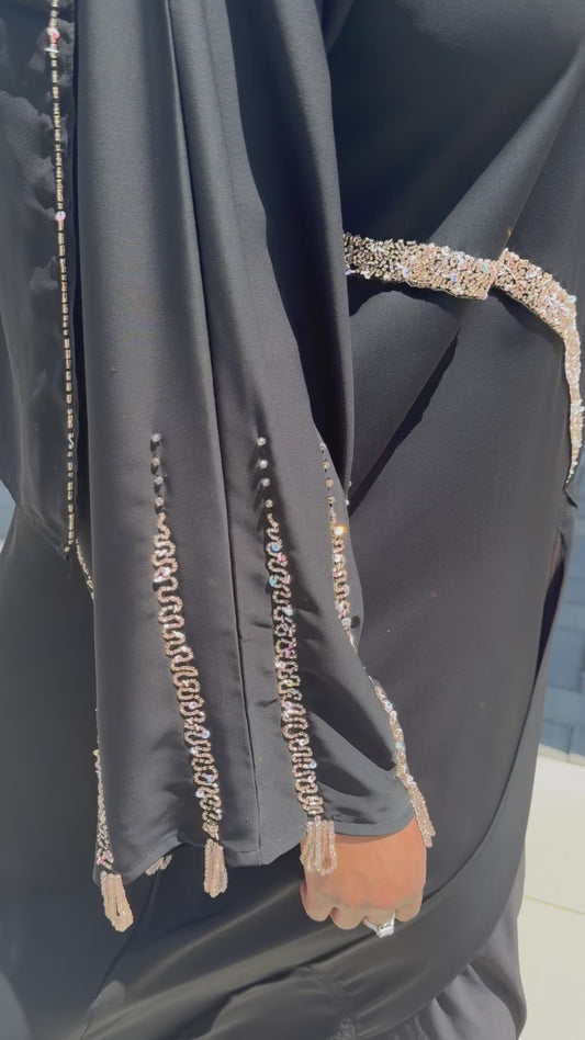 Firani Black Abaya