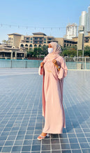 Load image into Gallery viewer, Safali Two Piece Abaya Blush Pink
