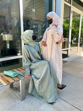 Load image into Gallery viewer, Two Piece Sage Abaya
