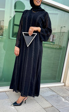 Load image into Gallery viewer, Single Black Chiffon Abaya
