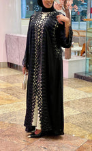 Load image into Gallery viewer, Open Black Abaya
