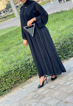 Load image into Gallery viewer, Single Black Chiffon Abaya
