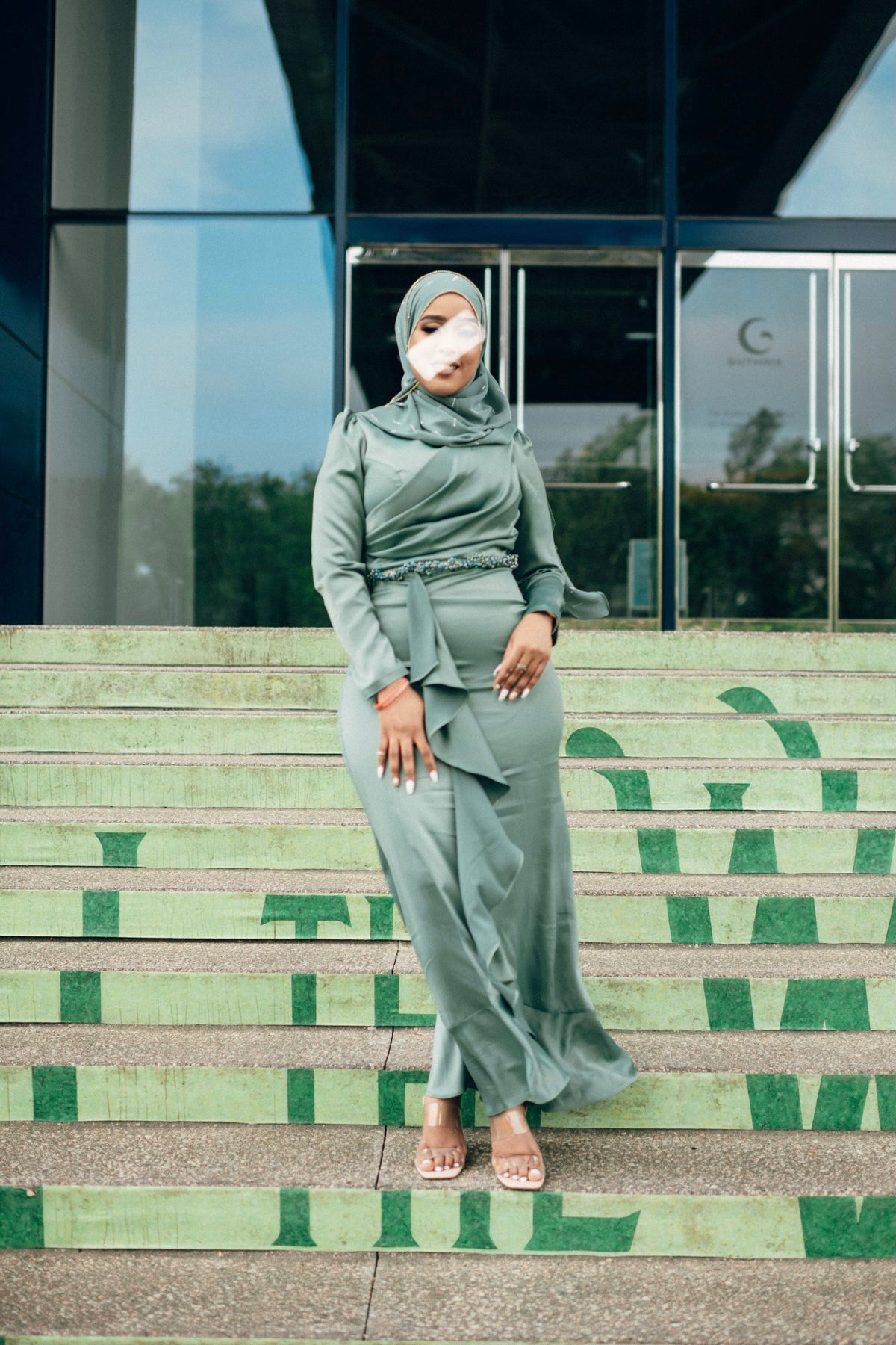 Nanbooni Satin Dress